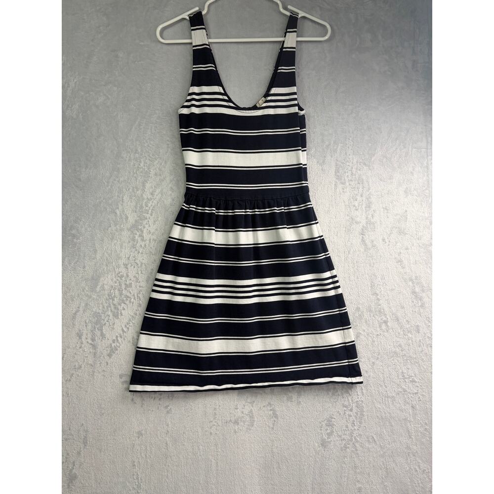 J.Crew Navy & White Striped Mini Nautical Tank Dress - Size XXS - Picture 5 of 8